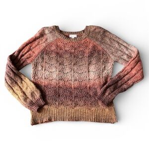 Knox Rose Multicolor Knit Women's Sweater